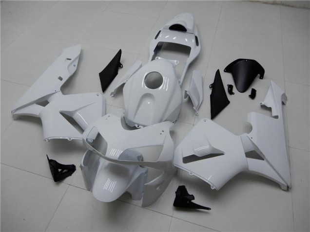 2003-2004 Glossy White Honda CBR600RR Motorcycle Fairings Kit for Sale