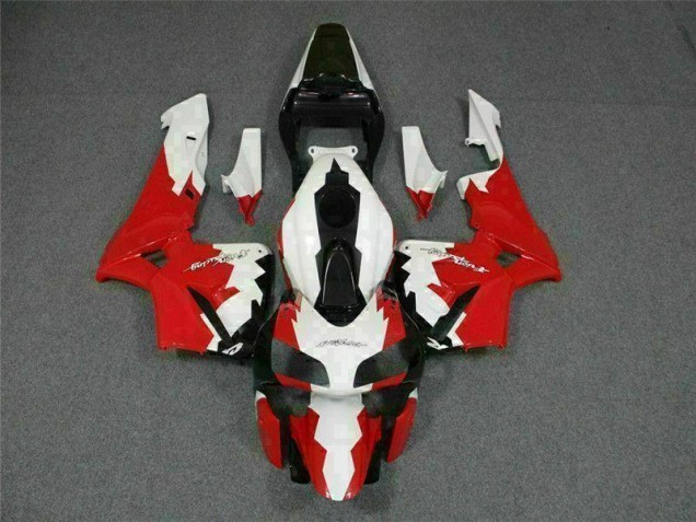 2003-2004 Red White Honda CBR600RR Replacement Motorcycle Fairings for Sale