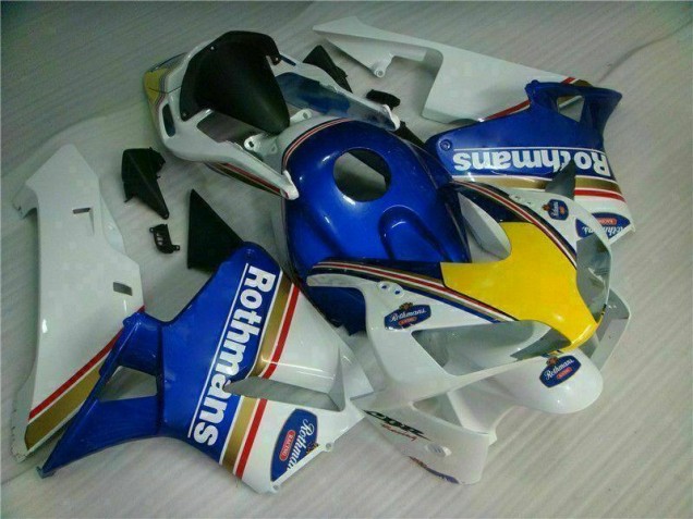 2003-2004 Blue White Rothmans Honda CBR600RR Motorcycle Bodywork for Sale