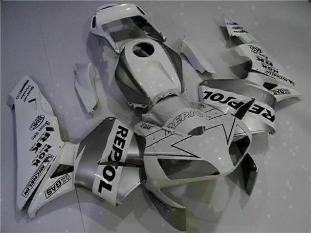 2003-2004 White Repsol Honda CBR600RR Motorcycle Replacement Fairings for Sale