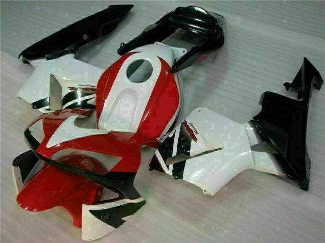 2003-2004 Red White Honda CBR600RR Bike Fairings for Sale 2003-2004 Red White Honda CBR600RR Bike Fairings for Sale