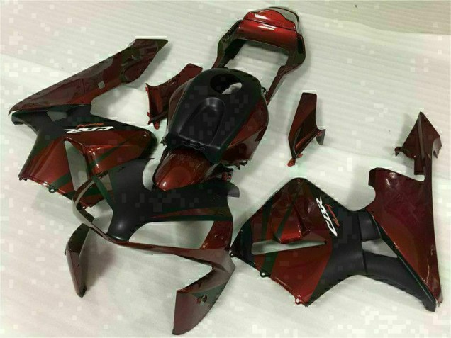 2003-2004 Black Red Honda CBR600RR Replacement Motorcycle Fairings for Sale 2003-2004 Black Red Honda CBR600RR Replacement Motorcycle Fairings for Sale