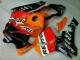 2003-2004 Orange Repsol Honda CBR600RR Motorbike Fairing Kits for Sale