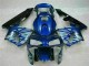 2003-2004 Blue with Silver Flame Honda CBR600RR Motorbike Fairing for Sale 2003-2004 Blue with Silver Flame Honda CBR600RR Motorbike Fairing for Sale