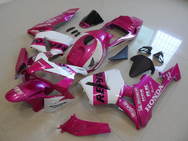 2003-2004 Pink Repsol Honda CBR600RR Motor Bike Fairings for Sale