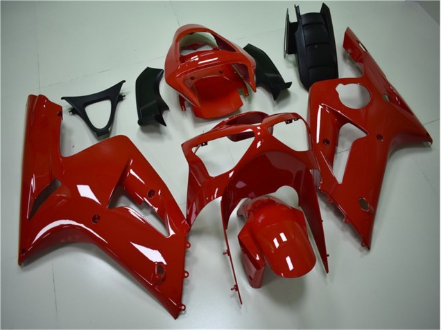 2003-2004 Red Kawasaki ZX6R Motor Fairings for Sale 2003-2004 Red Kawasaki ZX6R Motor Fairings for Sale