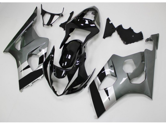 2003-2004 Black Grey Suzuki GSXR 1000 Moto Fairings for Sale 2003-2004 Black Grey Suzuki GSXR 1000 Moto Fairings for Sale