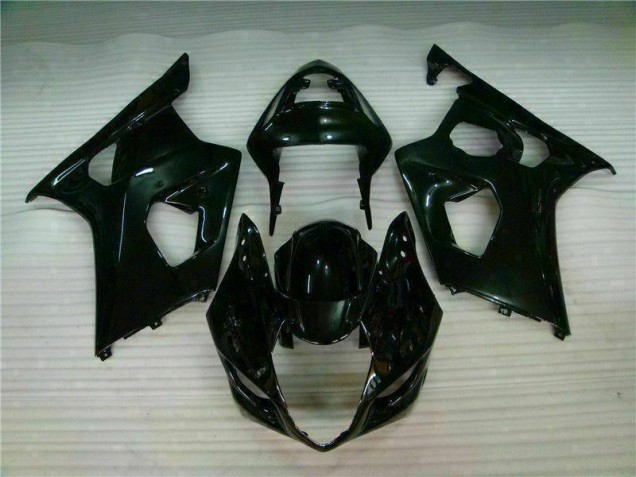 2003-2004 Glossy Black Suzuki GSXR 1000 Motorcylce Fairings for Sale 2003-2004 Glossy Black Suzuki GSXR 1000 Motorcylce Fairings for Sale