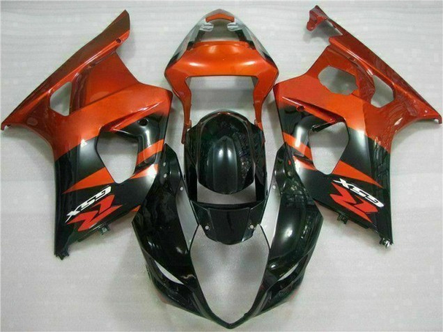 2003-2004 Brown Black Suzuki GSXR 1000 Replacement Motorcycle Fairings for Sale 2003-2004 Brown Black Suzuki GSXR 1000 Replacement Motorcycle Fairings for Sale