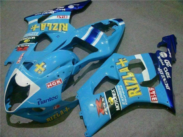 2003-2004 Blue Suzuki GSXR 1000 Bike Fairing Kit for Sale 2003-2004 Blue Suzuki GSXR 1000 Bike Fairing Kit for Sale