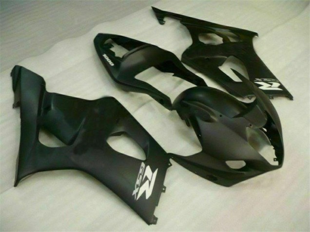 2003-2004 Matte Black Suzuki GSXR 1000 Motorbike Fairing Kits for Sale 2003-2004 Matte Black Suzuki GSXR 1000 Motorbike Fairing Kits for Sale