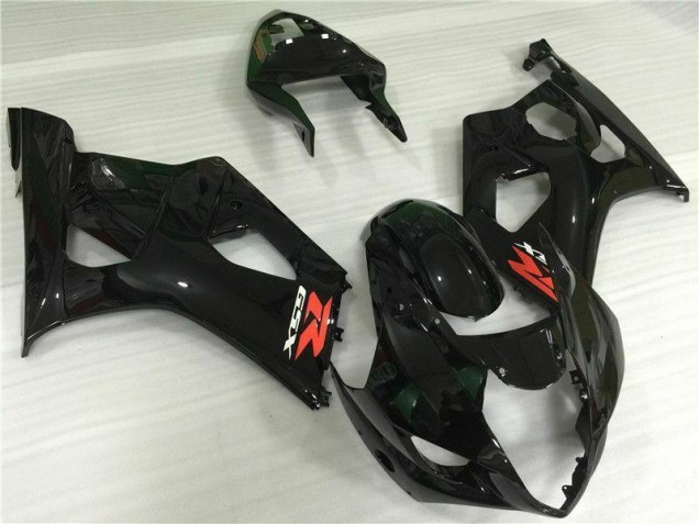 2003-2004 Glossy Black Suzuki GSXR 1000 Motor Fairings for Sale 2003-2004 Glossy Black Suzuki GSXR 1000 Motor Fairings for Sale