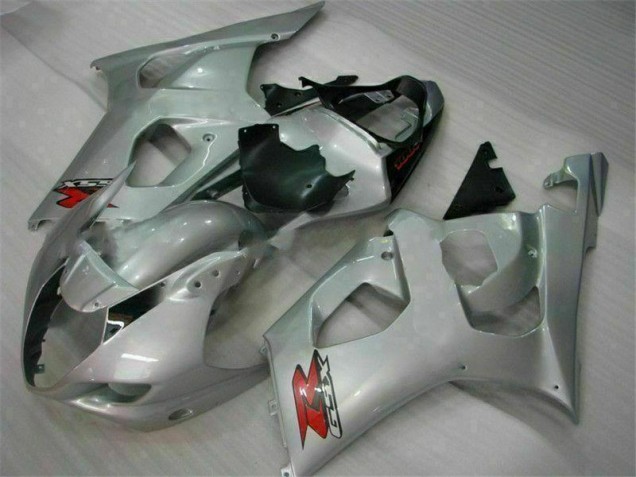 2003-2004 Silver Suzuki GSXR 1000 Motorbike Fairing for Sale 2003-2004 Silver Suzuki GSXR 1000 Motorbike Fairing for Sale