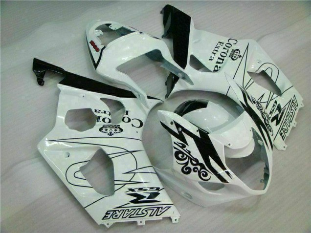 2003-2004 White Suzuki GSXR 1000 Motor Bike Fairings for Sale 2003-2004 White Suzuki GSXR 1000 Motor Bike Fairings for Sale