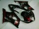 2003-2004 Red Flame Suzuki GSXR 1000 Bike Fairing Kit for Sale 2003-2004 Red Flame Suzuki GSXR 1000 Bike Fairing Kit for Sale