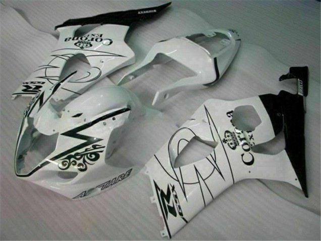 2003-2004 White Suzuki GSXR 1000 Motorcycle Bodywork for Sale 2003-2004 White Suzuki GSXR 1000 Motorcycle Bodywork for Sale