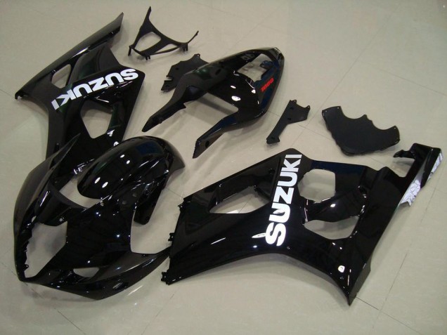 2003-2004 Glossy Black Suzuki GSXR 1000 Motor Fairings & Bodywork for Sale 2003-2004 Glossy Black Suzuki GSXR 1000 Motor Fairings & Bodywork for Sale