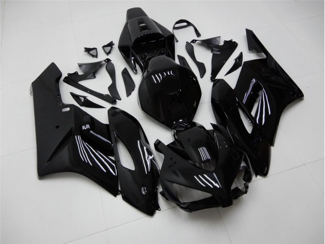 2004-2005 Glossy Black Honda CBR1000RR Replacement Motorcycle Fairings for Sale 2004-2005 Glossy Black Honda CBR1000RR Replacement Motorcycle Fairings for Sale