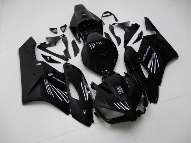 2004-2005 Glossy Black Honda CBR1000RR Replacement Motorcycle Fairings for Sale