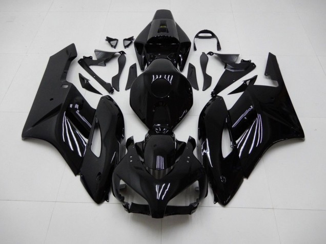 2004-2005 Glossy Black Honda CBR1000RR Replacement Motorcycle Fairings for Sale