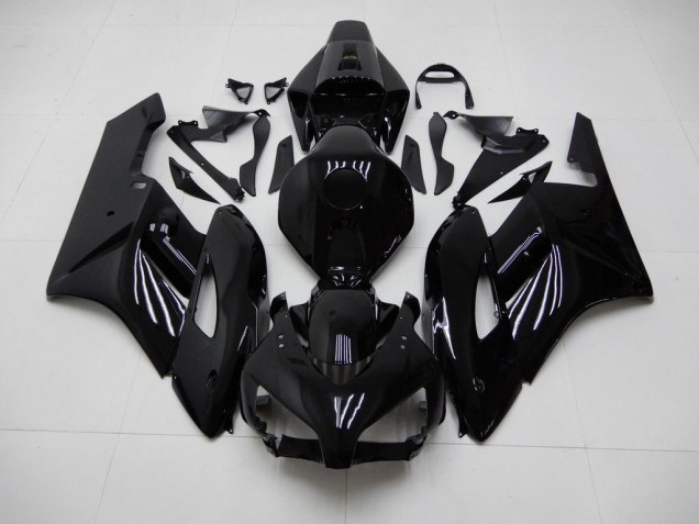 2004-2005 Glossy Black Honda CBR1000RR Replacement Motorcycle Fairings for Sale 2004-2005 Glossy Black Honda CBR1000RR Replacement Motorcycle Fairings for Sale
