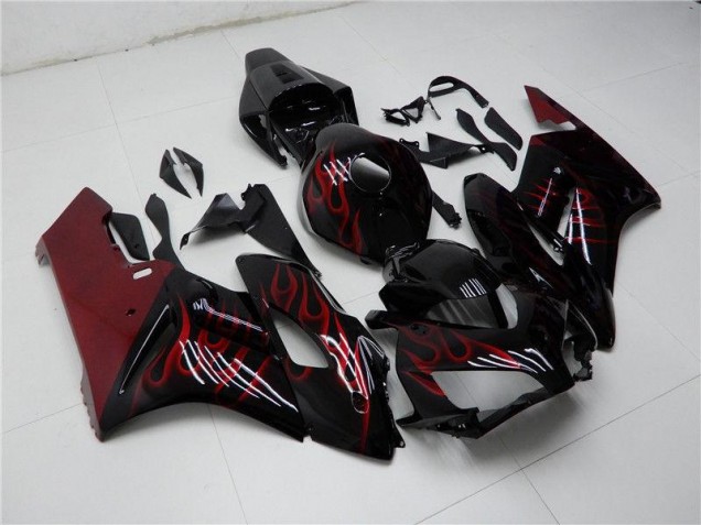 2004-2005 Red Black Honda CBR1000RR Motorbike Fairing Kits for Sale 2004-2005 Red Black Honda CBR1000RR Motorbike Fairing Kits for Sale