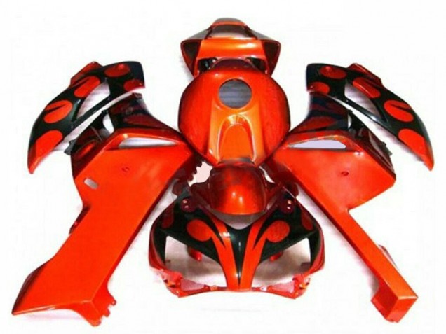 2004-2005 Orange Black Honda CBR1000RR Motorcyle Fairings for Sale 2004-2005 Orange Black Honda CBR1000RR Motorcyle Fairings for Sale