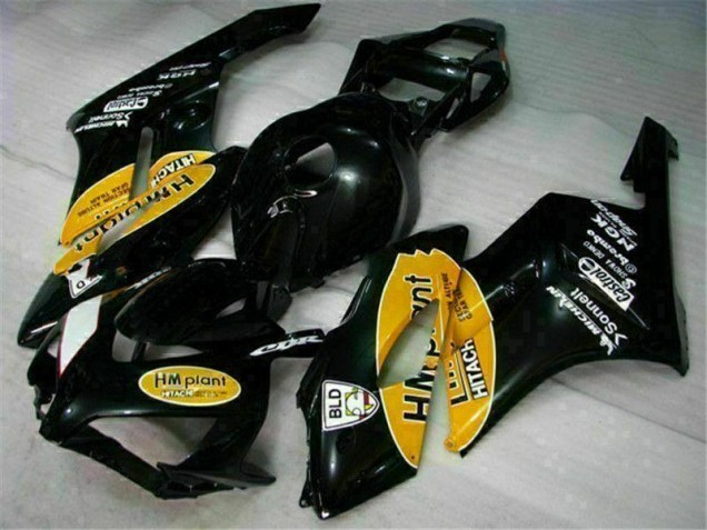 2004-2005 Yellow Black Honda CBR1000RR Motorbike Fairing for Sale 2004-2005 Yellow Black Honda CBR1000RR Motorbike Fairing for Sale