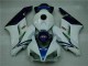 2004-2005 White Blue Honda CBR1000RR Motor Bike Fairings for Sale 2004-2005 White Blue Honda CBR1000RR Motor Bike Fairings for Sale