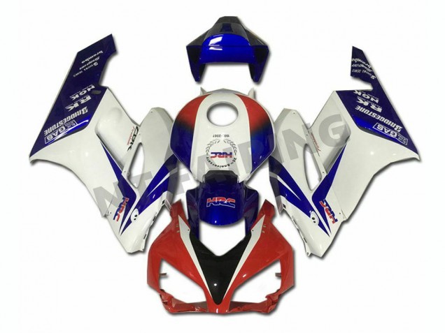 2004-2005 White Blue Red Honda CBR1000RR Moto Fairings for Sale 2004-2005 White Blue Red Honda CBR1000RR Moto Fairings for Sale