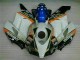 2004-2005 White Blue Honda CBR1000RR Replacement Fairings for Sale 2004-2005 White Blue Honda CBR1000RR Replacement Fairings for Sale