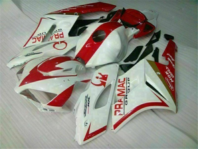 2004-2005 White Red Honda CBR1000RR Bike Fairings for Sale 2004-2005 White Red Honda CBR1000RR Bike Fairings for Sale