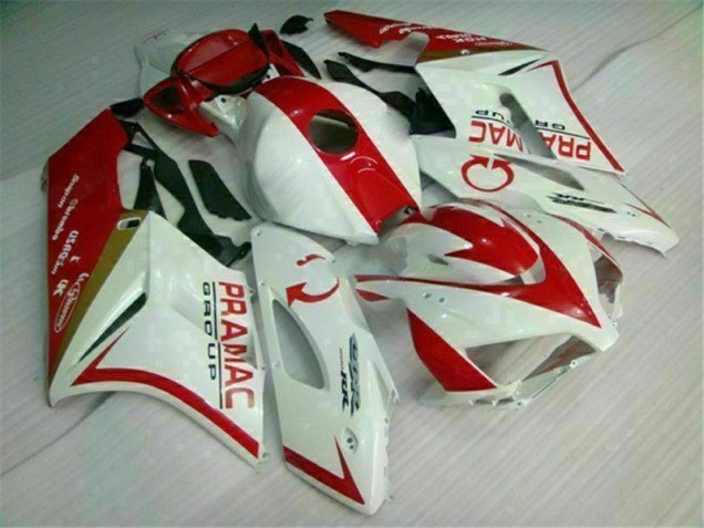 2004-2005 White Red Honda CBR1000RR Bike Fairings for Sale 2004-2005 White Red Honda CBR1000RR Bike Fairings for Sale
