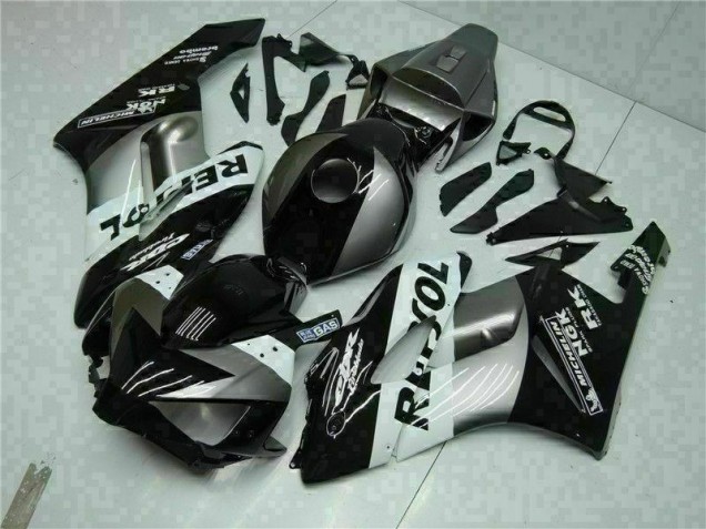 2004-2005 Grey Black Repsol Honda CBR1000RR Motorcycle Fairings Kits for Sale 2004-2005 Grey Black Repsol Honda CBR1000RR Motorcycle Fairings Kits for Sale