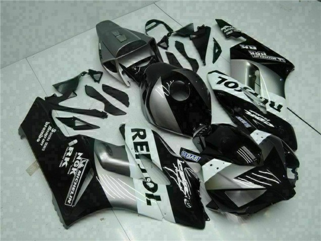 2004-2005 Grey Black Repsol Honda CBR1000RR Motorcycle Fairings Kits for Sale 2004-2005 Grey Black Repsol Honda CBR1000RR Motorcycle Fairings Kits for Sale