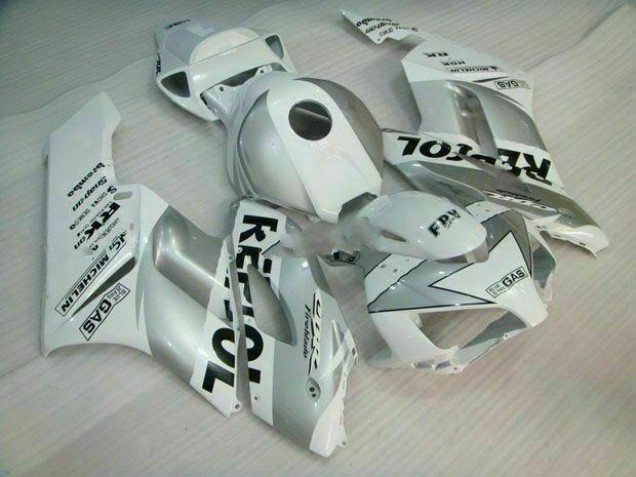 2004-2005 Silver White Repsol Honda CBR1000RR Motor Fairings for Sale 2004-2005 Silver White Repsol Honda CBR1000RR Motor Fairings for Sale