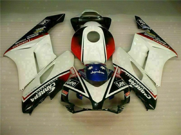 2004-2005 White Black Honda CBR1000RR Motorbike Fairing Kits for Sale 2004-2005 White Black Honda CBR1000RR Motorbike Fairing Kits for Sale