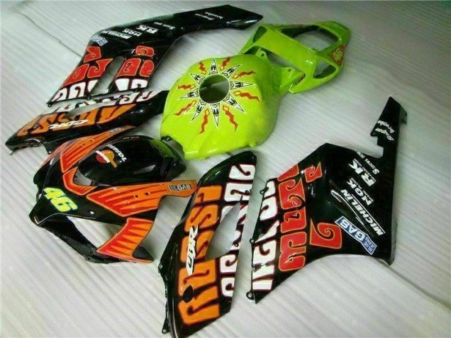 2004-2005 Orange Green Honda CBR1000RR Motor Fairings for Sale 2004-2005 Orange Green Honda CBR1000RR Motor Fairings for Sale