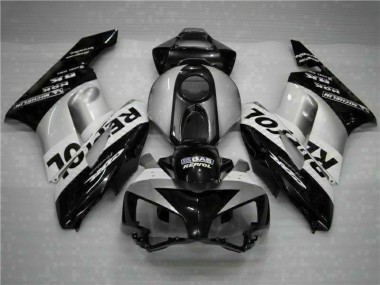 2004-2005 Black Silver Repsol Honda CBR1000RR Motorcycle Fairings Kit for Sale