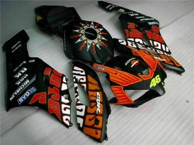2004-2005 Black Orange Honda CBR1000RR Motorcycle Fairing Kits for Sale 2004-2005 Black Orange Honda CBR1000RR Motorcycle Fairing Kits for Sale
