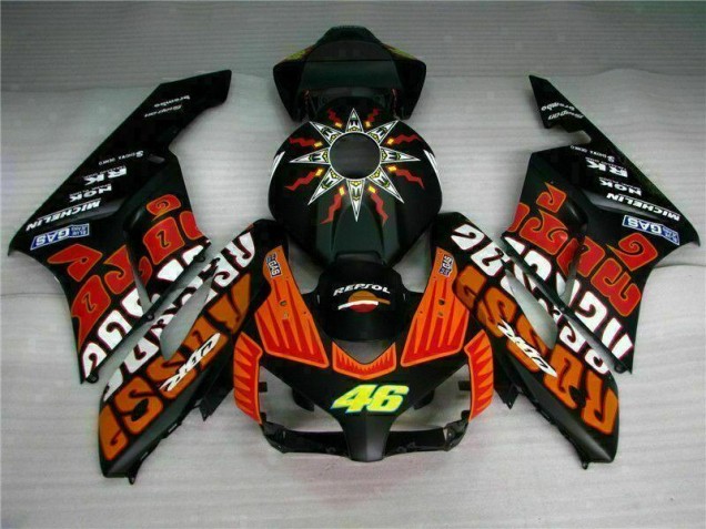 2004-2005 Black Orange Honda CBR1000RR Motorcycle Fairing Kits for Sale 2004-2005 Black Orange Honda CBR1000RR Motorcycle Fairing Kits for Sale