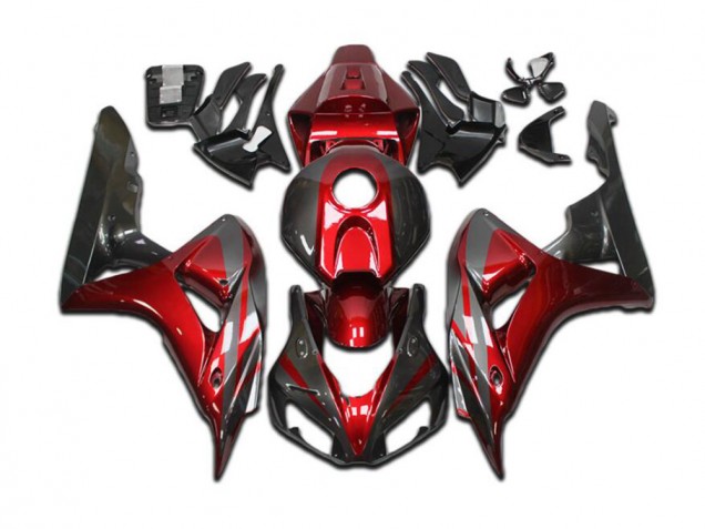 2004-2005 Candy Red Grey Black Honda CBR1000RR Bike Fairings for Sale 2004-2005 Candy Red Grey Black Honda CBR1000RR Bike Fairings for Sale