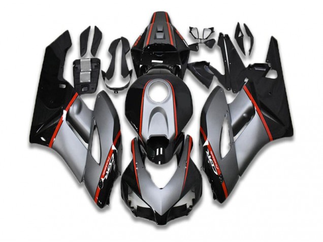 2004-2005 Black Grey Red Honda CBR1000RR Motorcycle Replacement Fairings for Sale 2004-2005 Black Grey Red Honda CBR1000RR Motorcycle Replacement Fairings for Sale