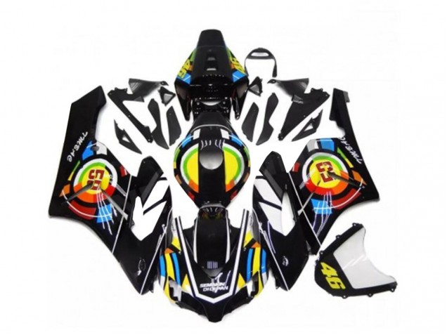 2004-2005 Black Honda CBR1000RR Motorcycle Fairings Kits for Sale 2004-2005 Black Honda CBR1000RR Motorcycle Fairings Kits for Sale