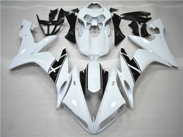 2004-2006 White Black Yamaha YZF R1 Motorcycle Fairing Kit for Sale