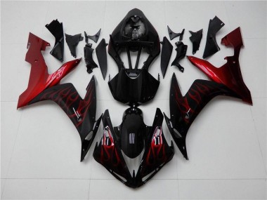2004-2006 Red Black Yamaha YZF R1 Bike Fairing for Sale