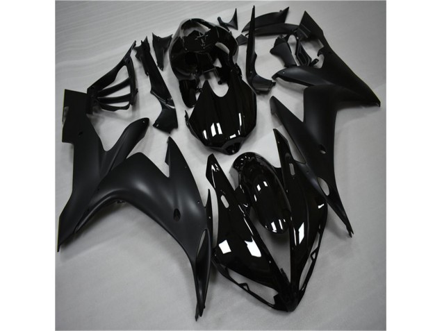 2004-2006 Glossy Matte Black Yamaha YZF R1 Bike Fairing Kit for Sale 2004-2006 Glossy Matte Black Yamaha YZF R1 Bike Fairing Kit for Sale