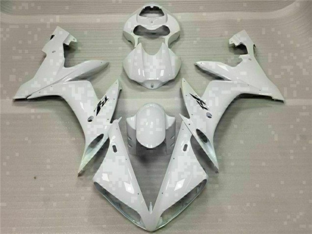 2004-2006 White Yamaha YZF R1 Motorbike Fairing Kits for Sale