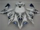 2004-2006 White Blue Flame Yamaha YZF R1 Replacement Fairings for Sale 2004-2006 White Blue Flame Yamaha YZF R1 Replacement Fairings for Sale