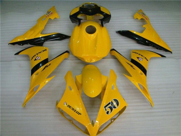 2004-2006 Yellow Yamaha YZF R1 Motorbike Fairing for Sale 2004-2006 Yellow Yamaha YZF R1 Motorbike Fairing for Sale